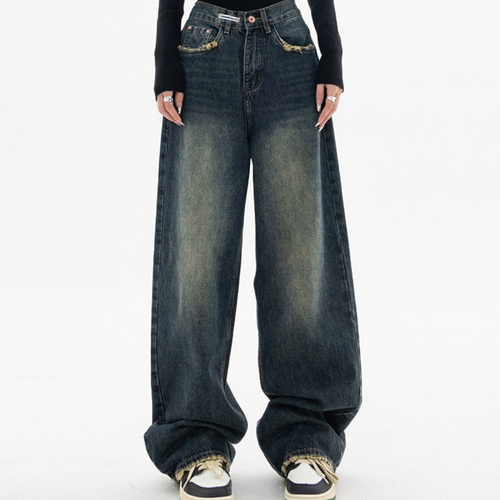 Heidi-Mode - Vintage weite Damenjeans