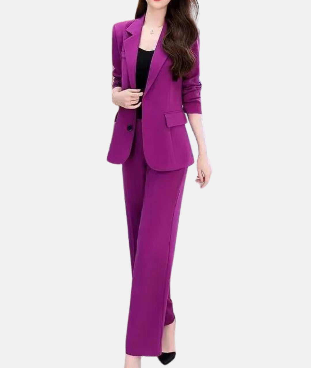 Heidi-Mode - Stilvolles Jumpsuit mit tailliertem Blazer