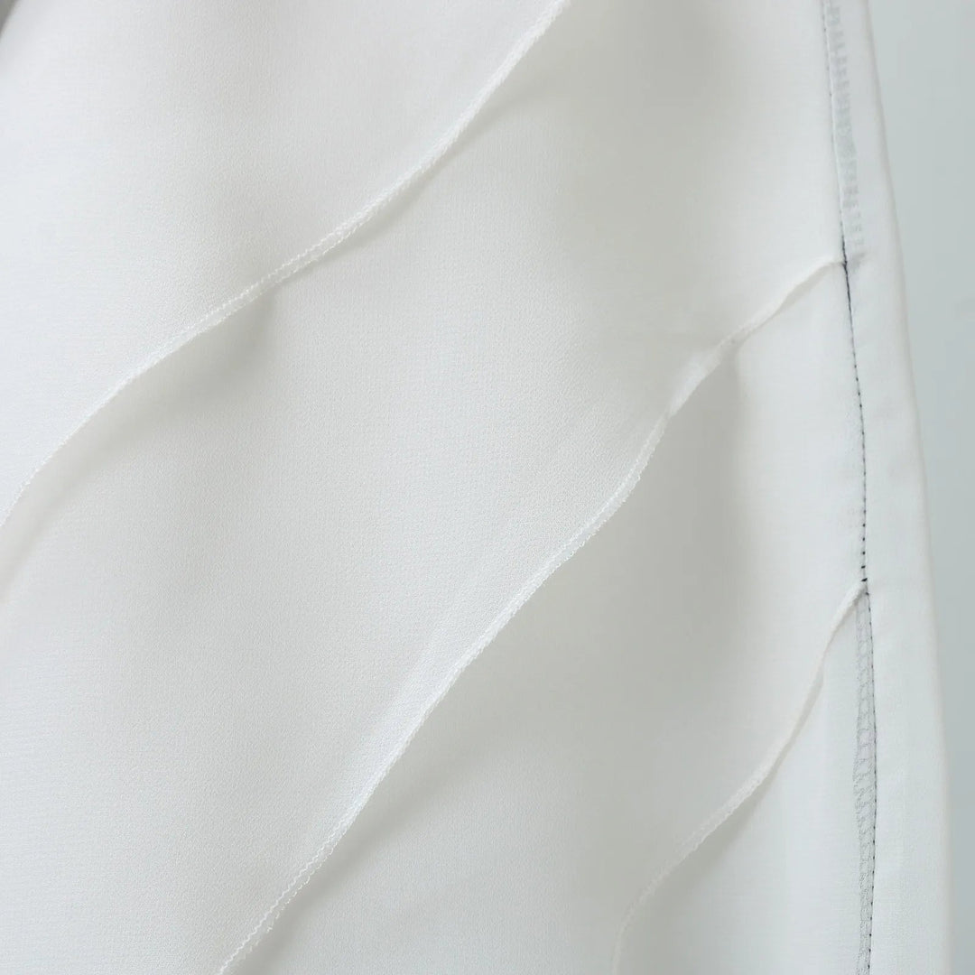 Elegante mehrlagige Ombre-Kleid