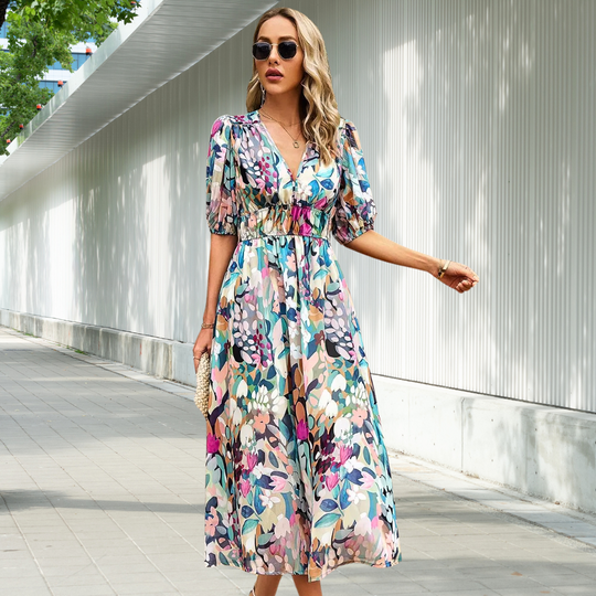 Heidi-Mode | Zeitloses Midi Kleid