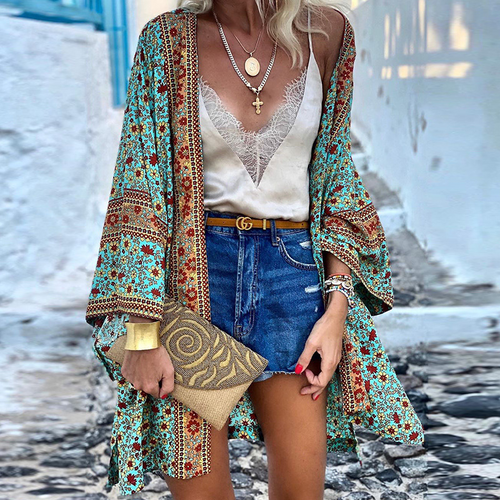 HeidiMode | Elegante Boho-Strickjacke