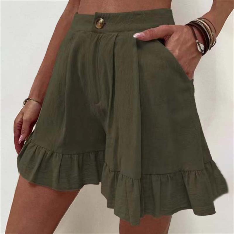 Heidi Einfarbige Shorts