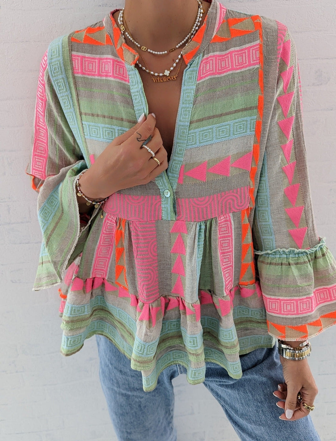 Heidi-Mode | Ausgestelltes Hemd