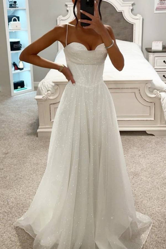 Heidi-Mode | Glitter Ballkleid mit Schnürung