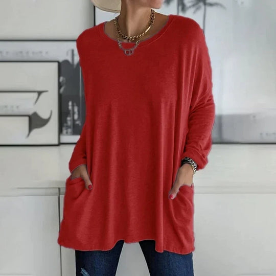 Heidi-Mode | Lässiger Warmer Pullover In Übergröße