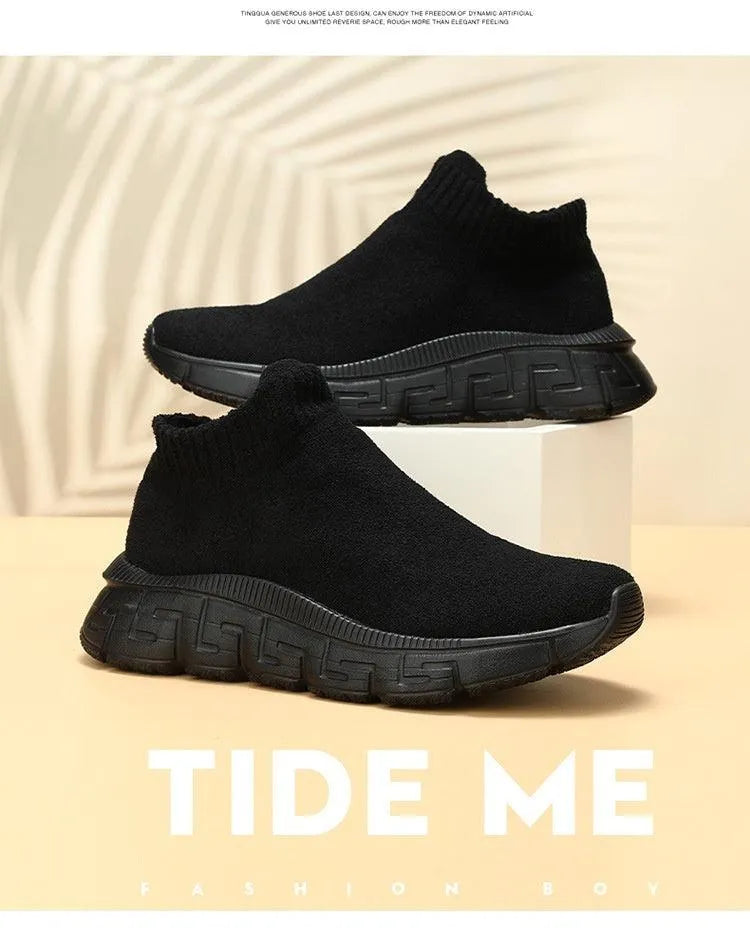 Heidi-Mode | Ohne Schnürsenkel in Stoff Sport Schuhe