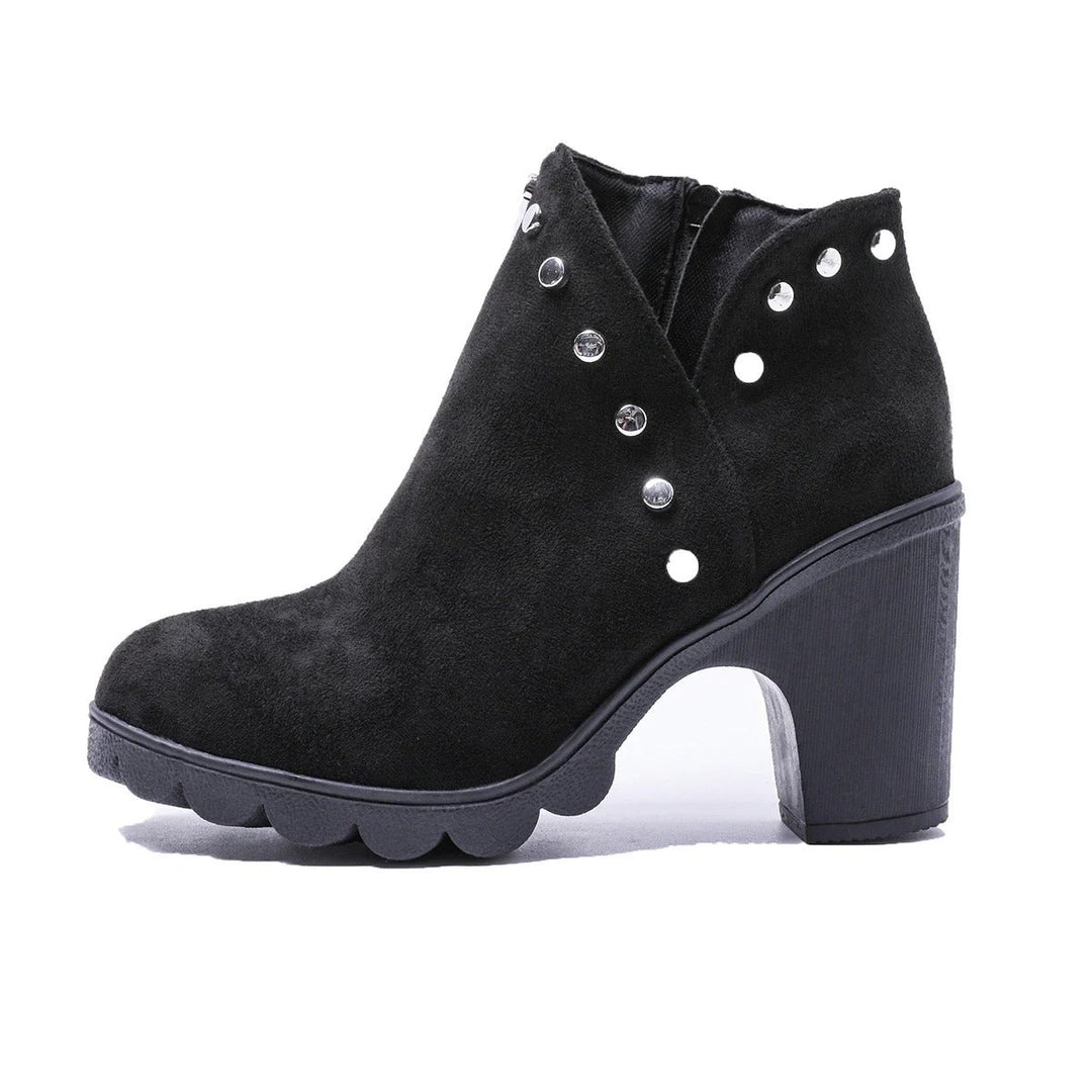 Heidi-Mode | Blockabsatz Stiefeletten