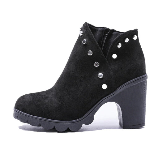 Heidi-Mode | Blockabsatz Stiefeletten