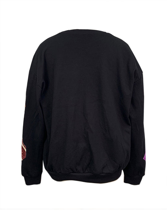 Heidi-Mode | Pailletten Geschenkbox Langarm Sweatshirt