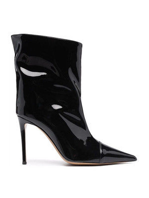 Heidi-Mode | Nachtclub Ankle Boots Spitzefersen 9Cm Magic Paint Leder