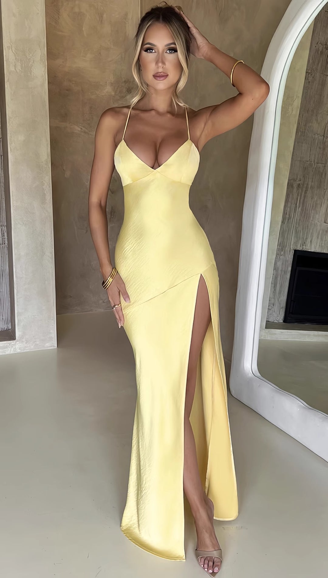 Heidi Mode | Sexy Kleid mit V-Ausschnitt