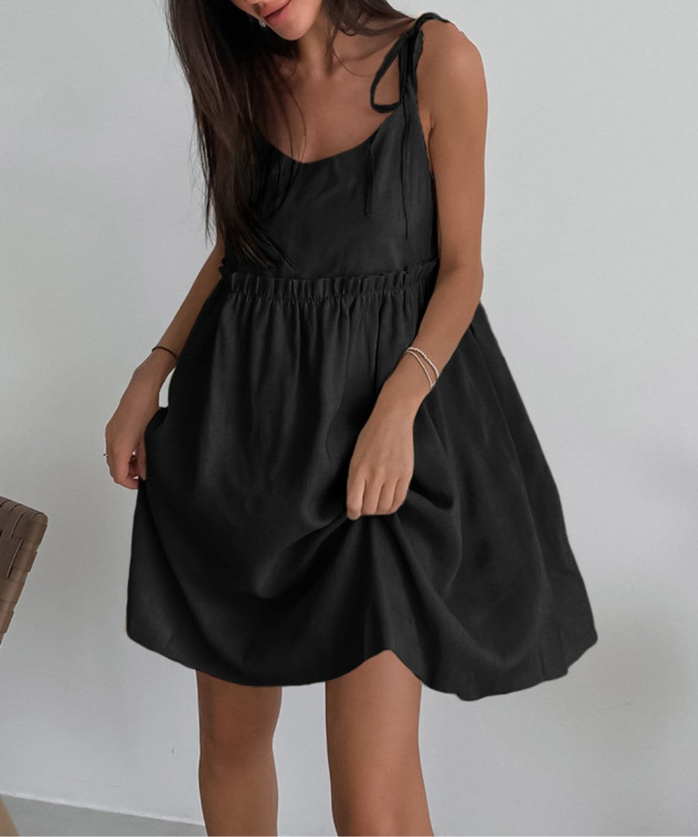 Heidi-Mode | Locker Sommer Premium Baumwollkleid