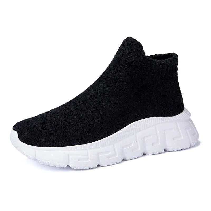 Heidi-Mode | Ohne Schnürsenkel in Stoff Sport Schuhe