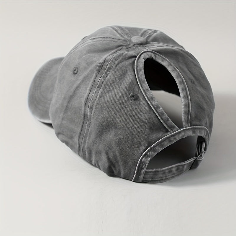 Heidi-Mode | Pferdeschwanz Baseballcap mit Atmungsaktivem Komfort und Uv Schutz