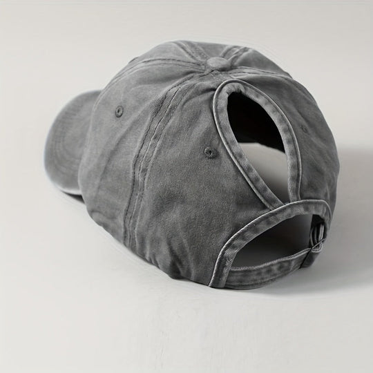 Heidi-Mode | Pferdeschwanz Baseballcap mit Atmungsaktivem Komfort und Uv Schutz