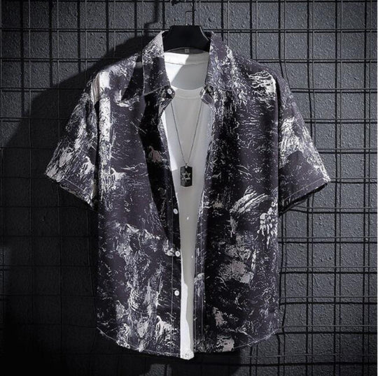Heidi Mode | Lockeres Blumenhemd im Hongkong-Stil