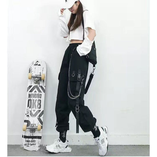 Heidi-Mode | Punk Haremshorts mit Taschen