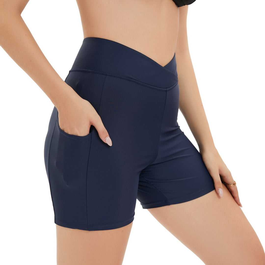 Heidi Mode | Schmal geschnittene Badehose mit hoher Taille