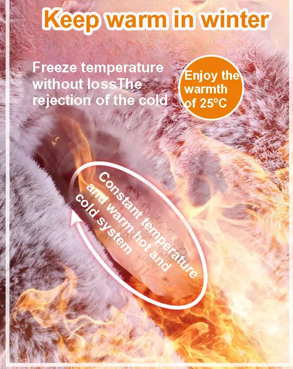 Heidi-Mode | Damen Winter Gepolsterte Wasserdichte Stiefel