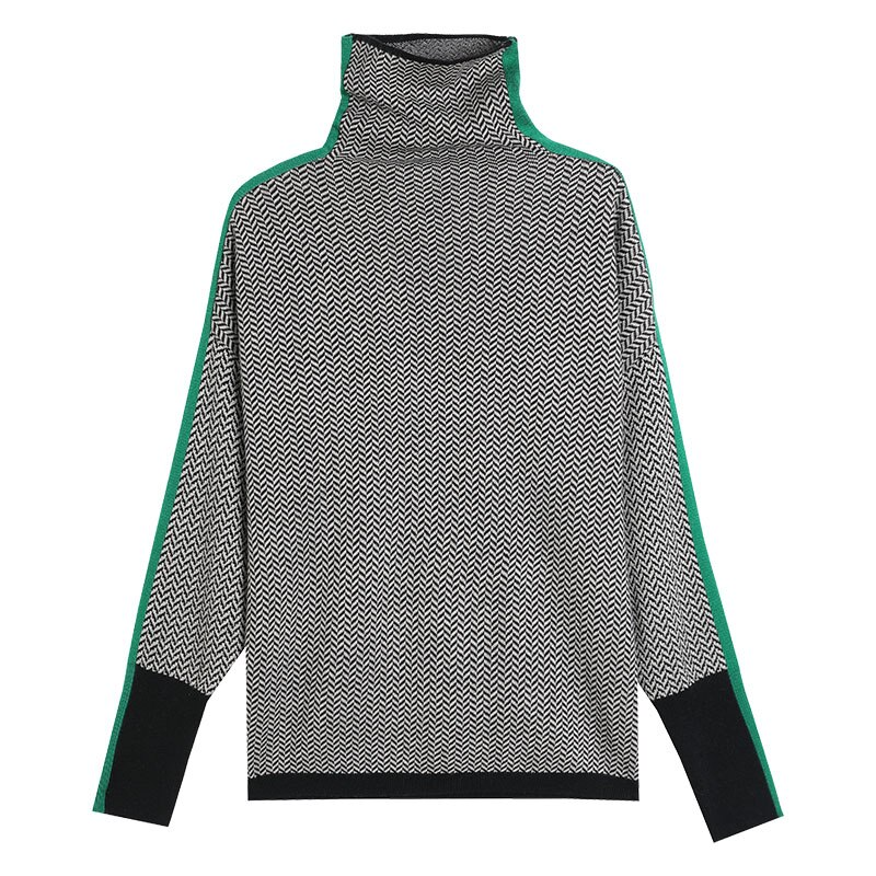 Eleganter Rollkragenpullover mit vollem Arm