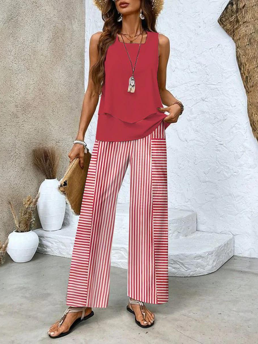 Elegantes Zweiteiliges Sommer-Set