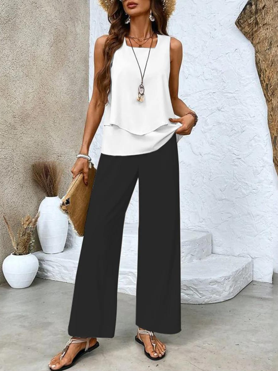 Elegantes Zweiteiliges Sommer-Set
