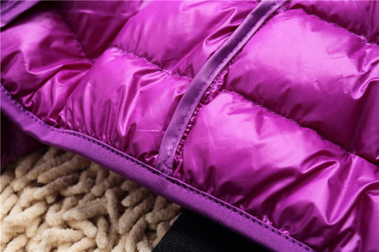 Heidi-Mode | Leichtgewicht Verpackbare Kapuzen Daunenjacke