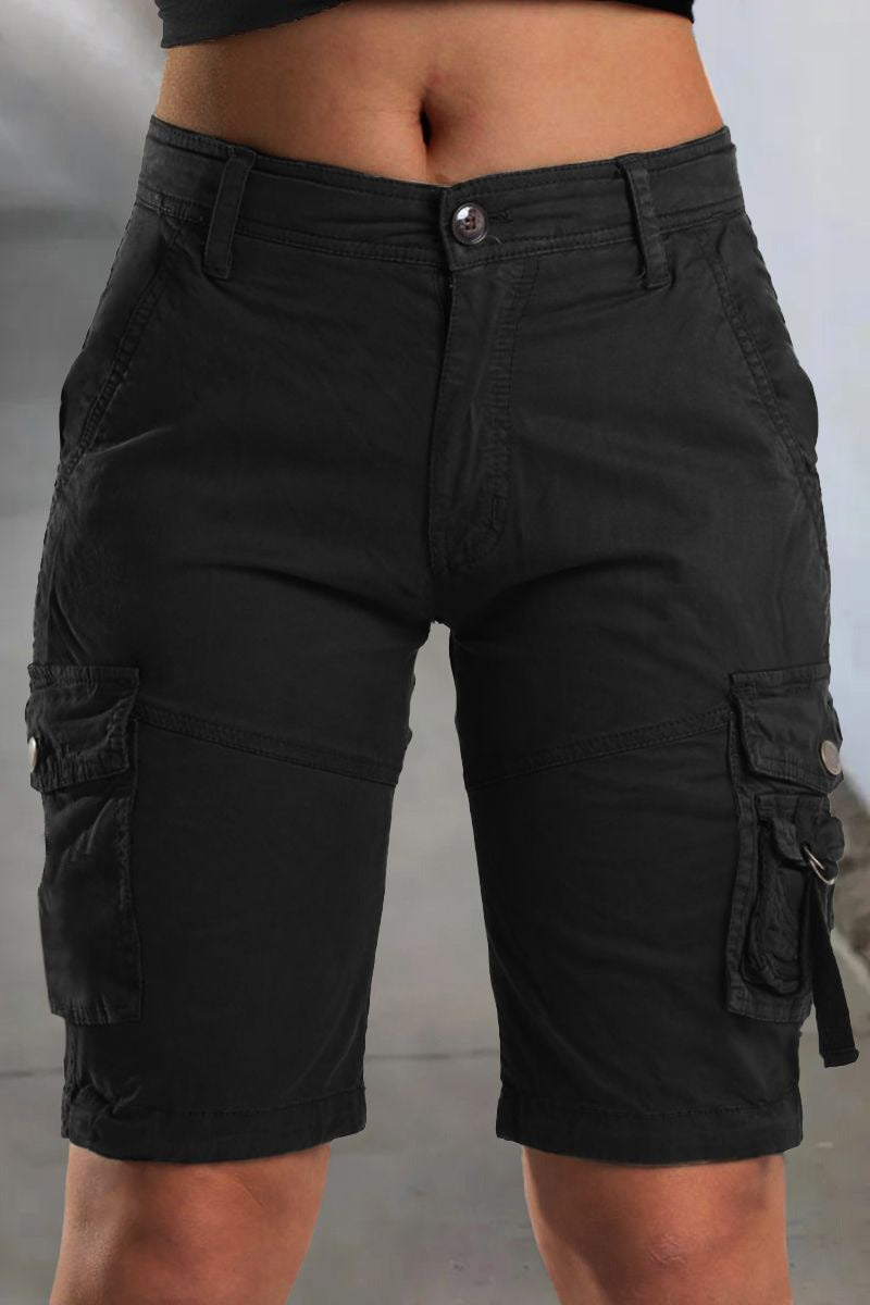 Heidi-Mode | Stilvolle Mid-Cargo-Shorts