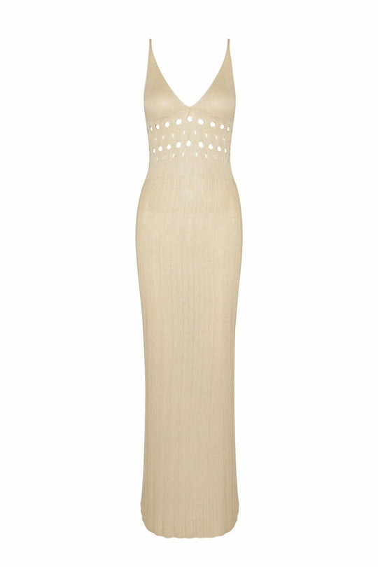 Heidi-Mode | Strick Loch transparent Kleid