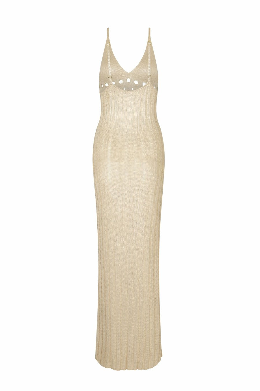 Heidi-Mode | Strick Loch transparent Kleid