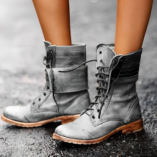 Heidi-Mode | Leder Winterstiefel für Damen