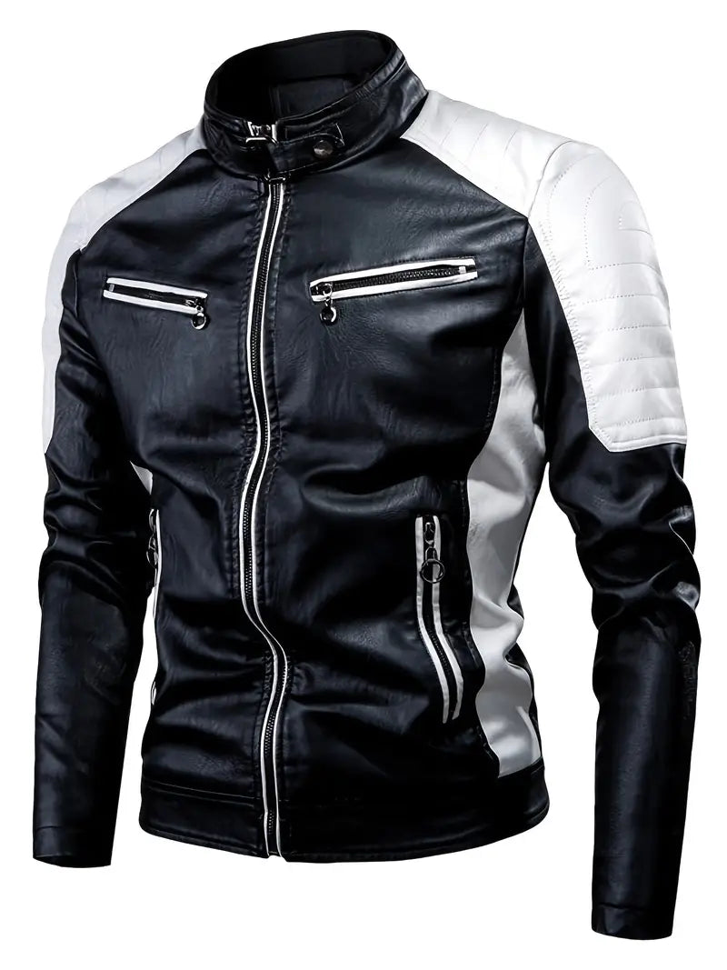 Heidi-Mode Premium Rider Motorrad Lederjacke für Herren