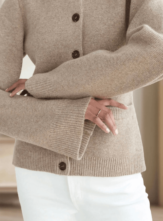 Heidi-Mode | Cardigan Klassisch Moderner Stil Ideal für den Winter