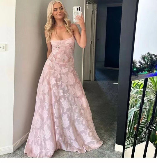 Heidi Mode | Perspektive Slim Fit Hosenträger Blumenkleid