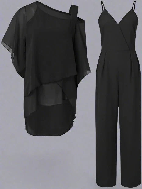 Heidi-Mode | Luxus-Chiffon-Set für Elegante Abende