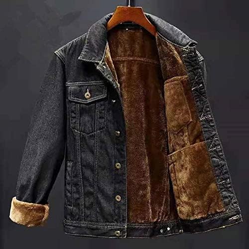 Winter Herren Denim Jacke