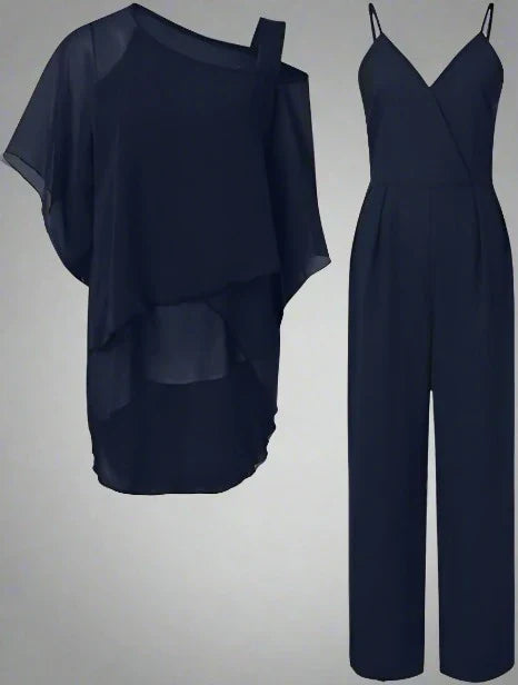 Heidi-Mode | Luxus-Chiffon-Set für Elegante Abende