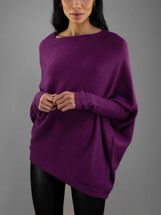 Heidi-Mode | Elegante Off-Shoulder Pullover Damen