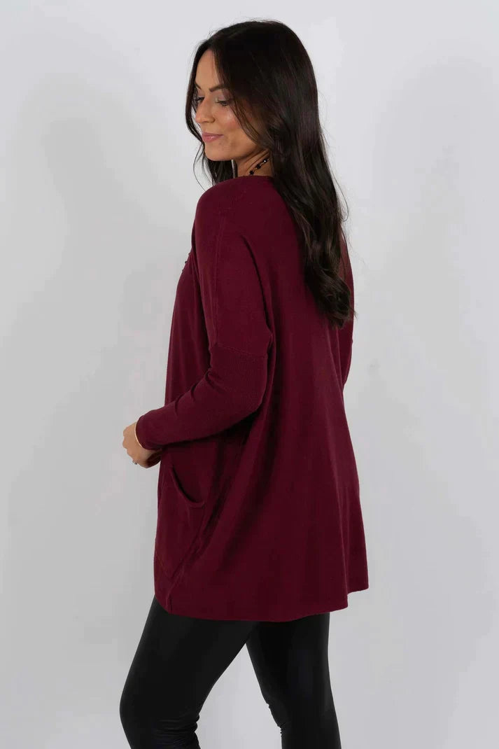 Heidi-Mode | Damen Soft Touch Pullover Gemütlich & Stylisch