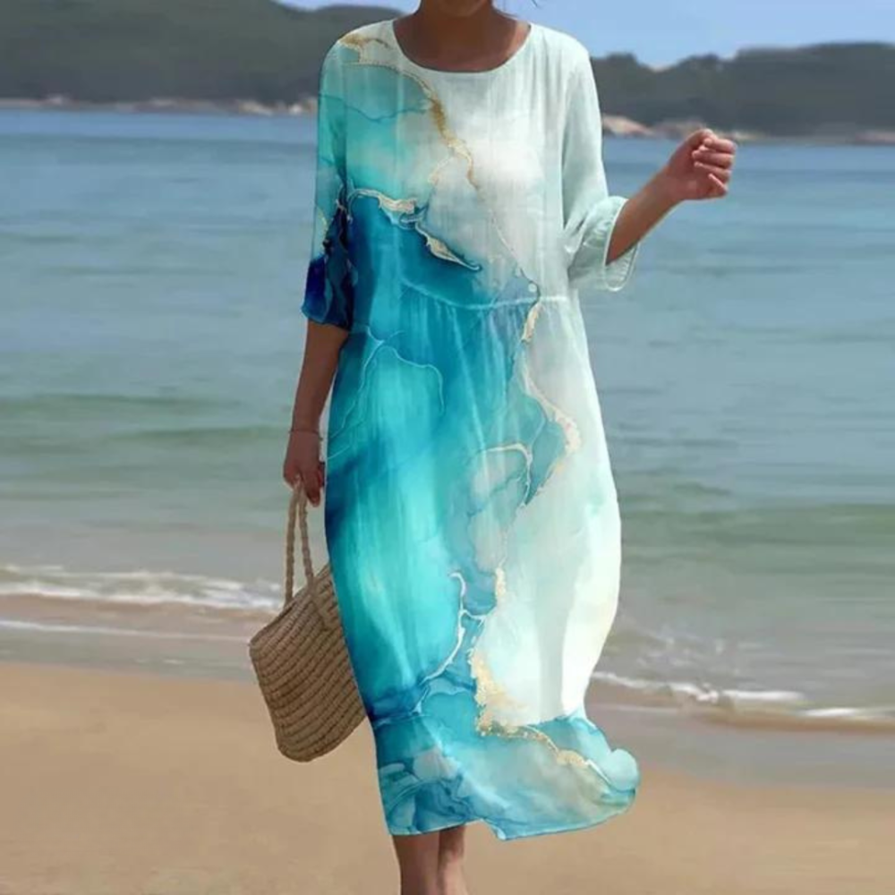 Heidi-Mode | Elegantes, Bauch-Schmeichelndes Kleid