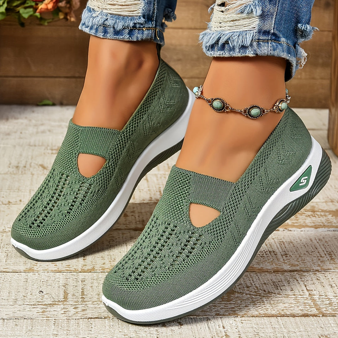 Lässige, atmungsaktive Slip-On-Sneaker