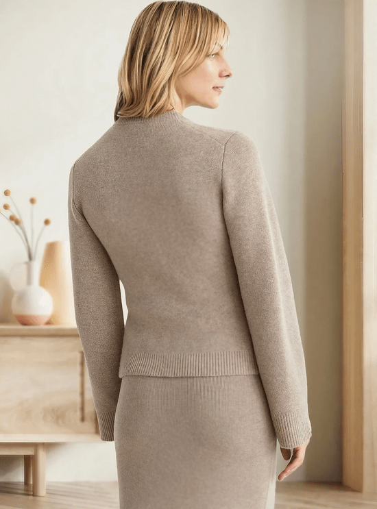 Heidi-Mode | Cardigan Klassisch Moderner Stil Ideal für den Winter