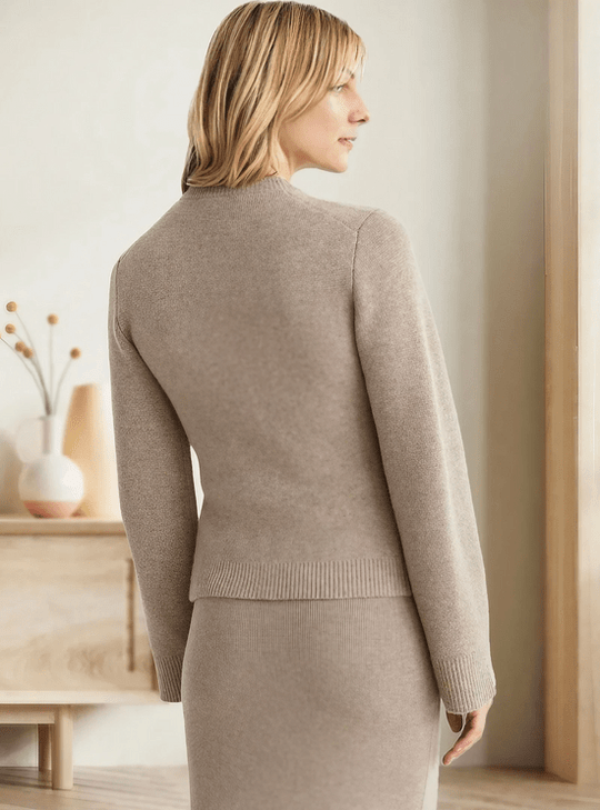 Heidi-Mode | Cardigan Klassisch Moderner Stil Ideal für den Winter