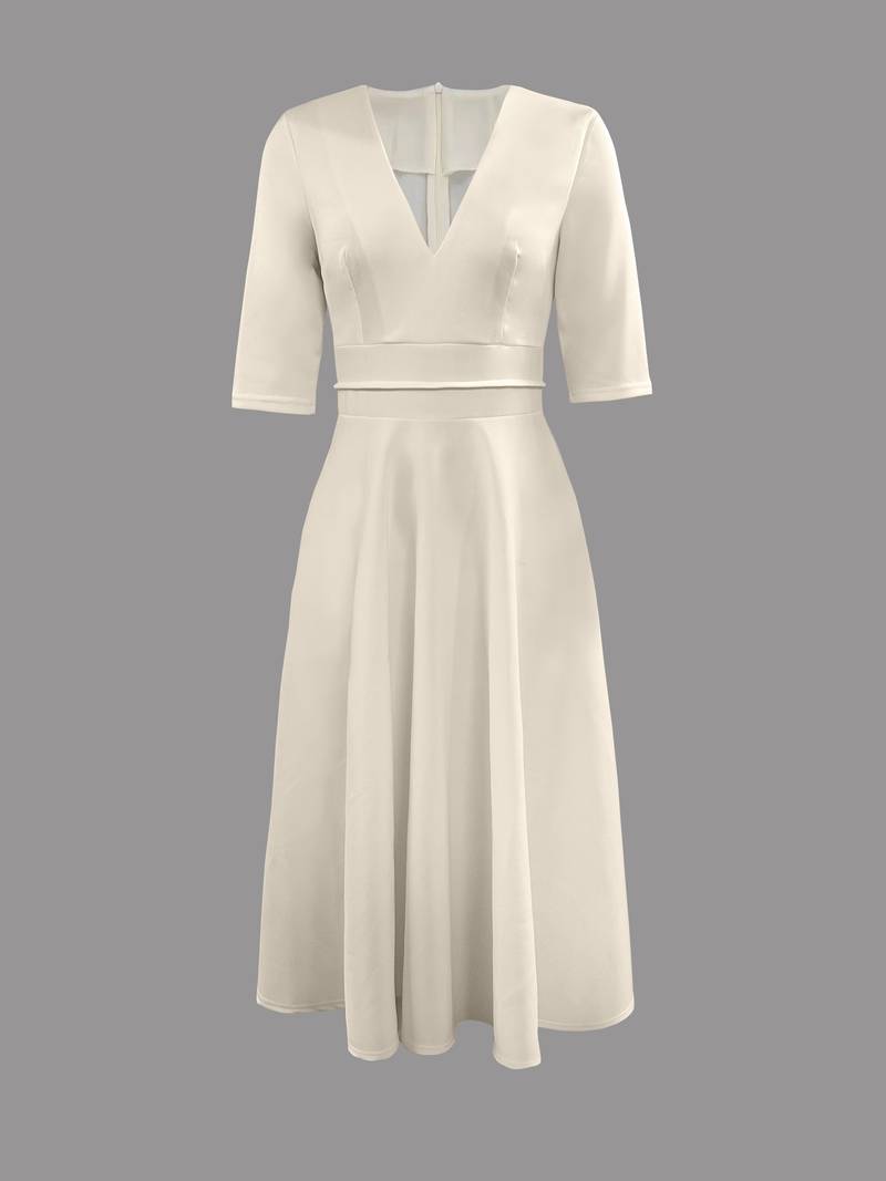 Retro 60er Jahre A-Linien Swingkleid