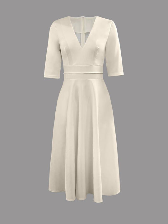 Retro 60er Jahre A-Linien Swingkleid