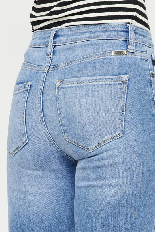 Heidi-Mode | Kancan Distressed Cat'S Whiskers Button Fly Jeans