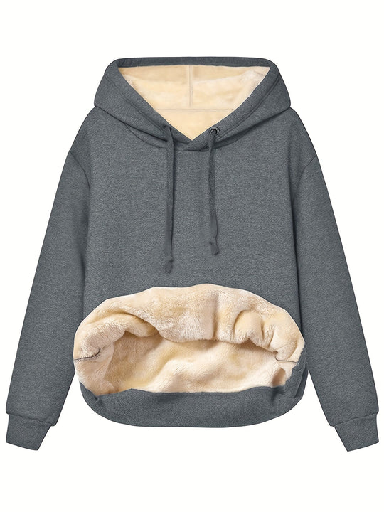 Heidi-Mode - Lässiger und Stilvoller Winter Fleece Deluxe Hoodie für Frauen