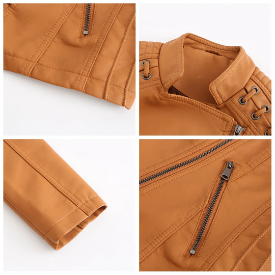 Heidi-Mode | Lederlook Jacke