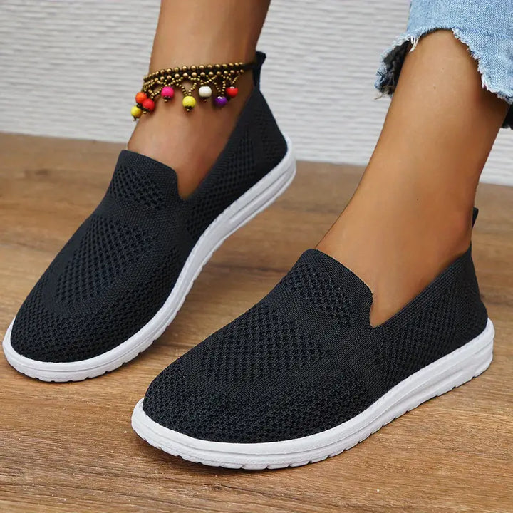 Atmungsaktive orthopädische Slip-On-Sneaker aus Netzstoff