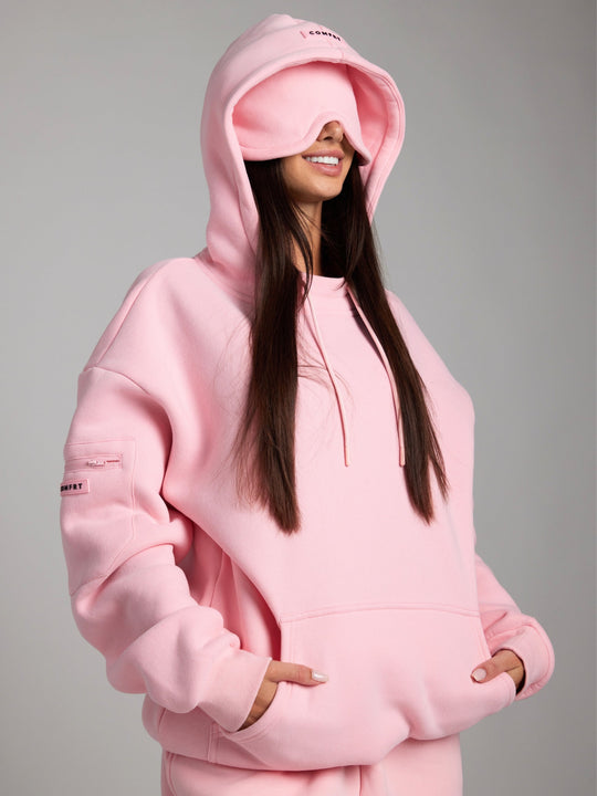 Heidi-Mode | Reise Kapuzenpullover mit Flugzeugmodus-Grafik